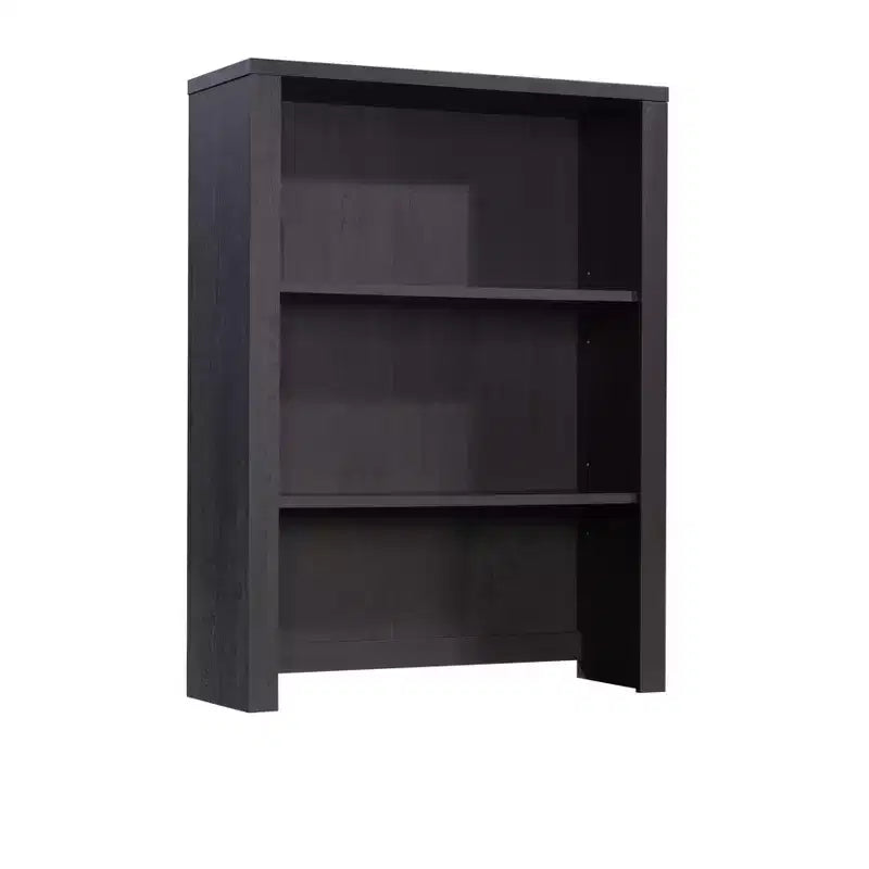 Piano per libreria, 2 ripiani regolabili, finitura Rovere Raven, 31,5"L x 42,2"A