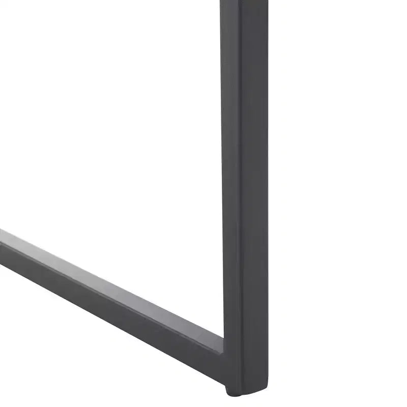 Sgabello da bar, pelle e struttura in ferro, schienale medio, senza braccioli, altezza seduta 76 cm, 113 kg