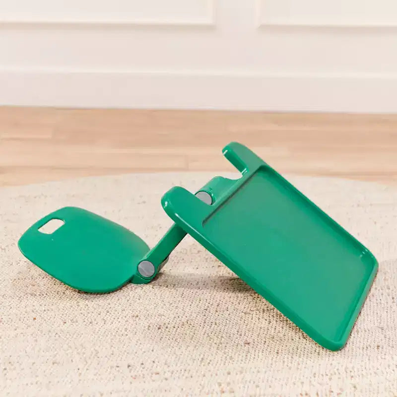 Scrivania pieghevole portatile, Grande, Angolazione e braccioli regolabili, GREENGUARD Gold, Età 13+