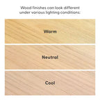 Panca moderna Plank+Beam, panca in legno massello per tavolo da pranzo, 49