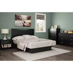 Tavolino moderno da divano con 2 cassetti, marrone, 42.5cm L x 43cm P x 59.5cm H