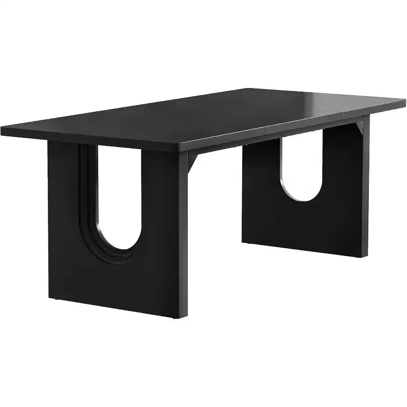 Scrivania direzionale moderna grande da 180 cm, superficie e telaio in MDF, design dalle linee pulite