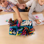 Tavolo rettangolare in legno per bambini, 122 cm L x 61 cm P x 58 cm H, Età 4+, Certificazione GREENGUARD Gold