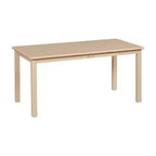 ECR4Kids 24in x 48in Rectangular Hardwood Table with 22in Legs, Childrens Furniture