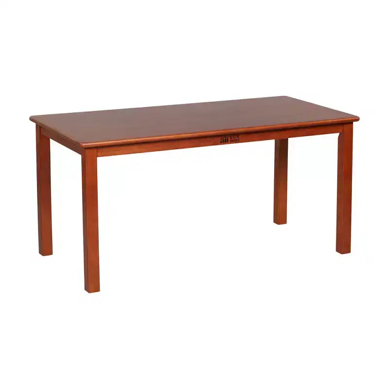 Tavolo rettangolare in legno per bambini, 122 cm L x 61 cm P x 58 cm H, Età 4+, Certificazione GREENGUARD Gold