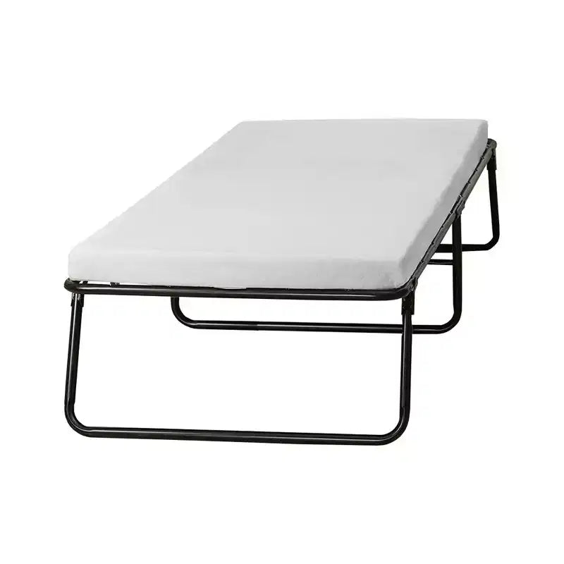 Brandina Pieghevole con Materasso in Memory Foam da 7,6 cm, Telaio in Acciaio, 188 cm x 99 cm, Completamente Assemblata