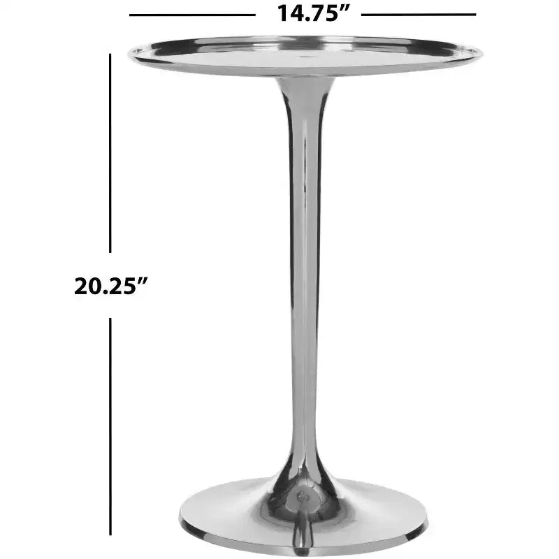 Platina Sleek Table - FOX5510 - Safavieh Couture