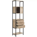 Gabrielle Etagere - FOX4274 - Rovere/Nero - Safavieh Couture