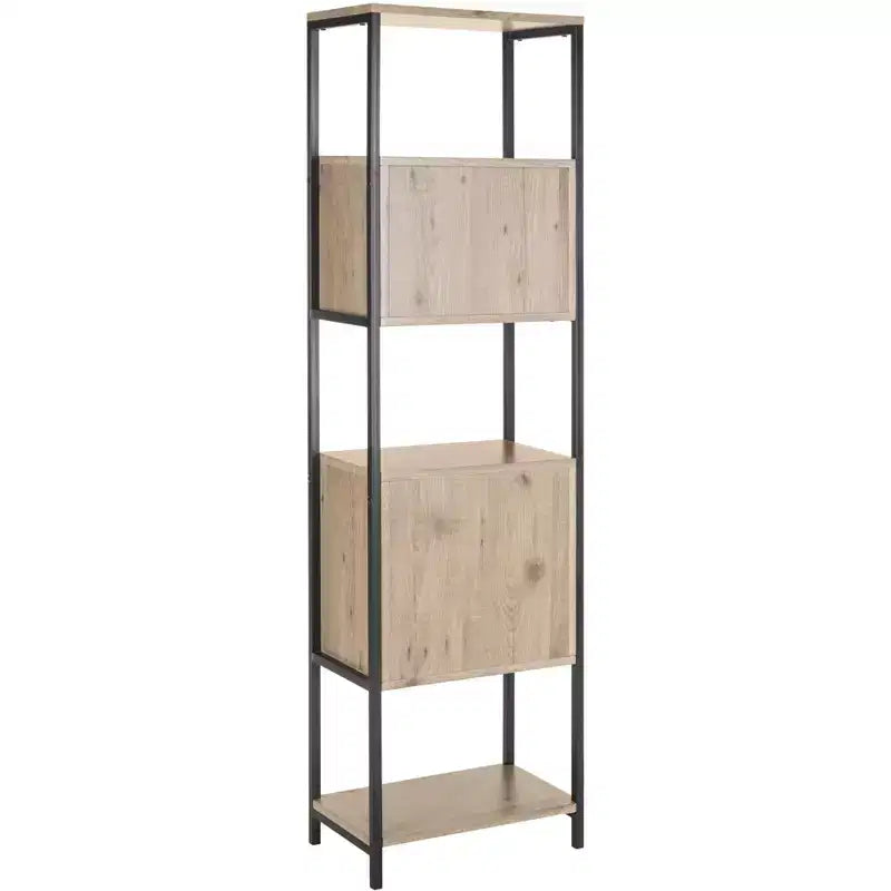 Gabrielle Etagere - FOX4274 - Rovere/Nero - Safavieh Couture