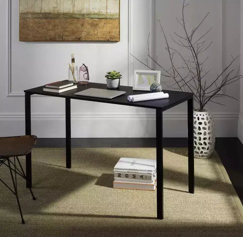 Black modern-style desk