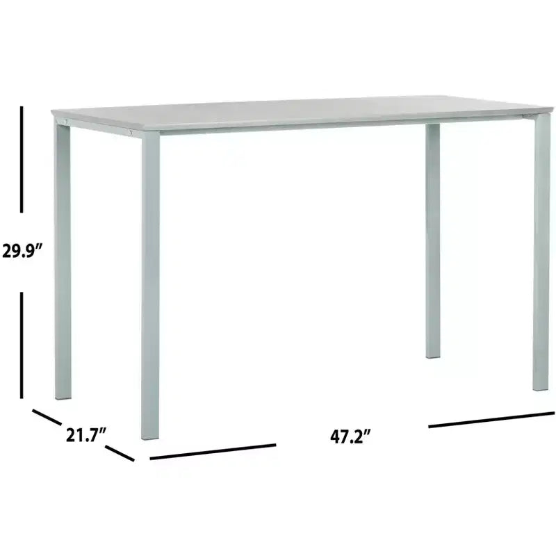 Black modern-style desk