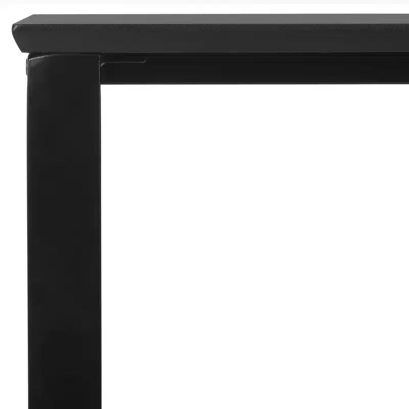Black modern-style desk