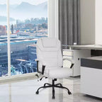 Sedia da ufficio direzionale per corporature robuste, supporto lombare, sedile ampio, capacità 227 kg
