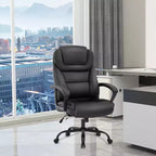 Sedia da ufficio direzionale per corporature robuste, supporto lombare, sedile ampio, capacità 227 kg